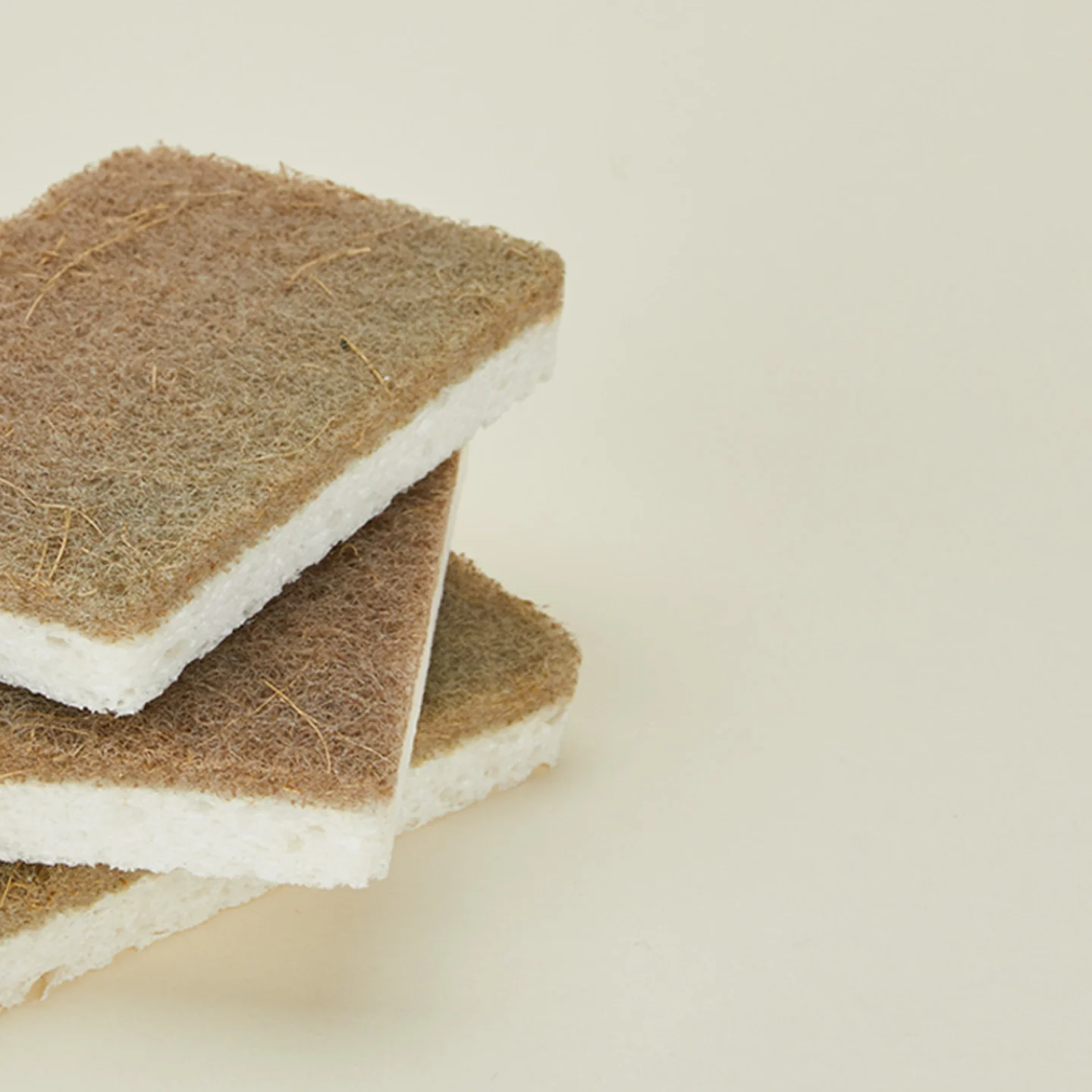 Cellulose and Walnut Sponge, Set of 3 - Image 5