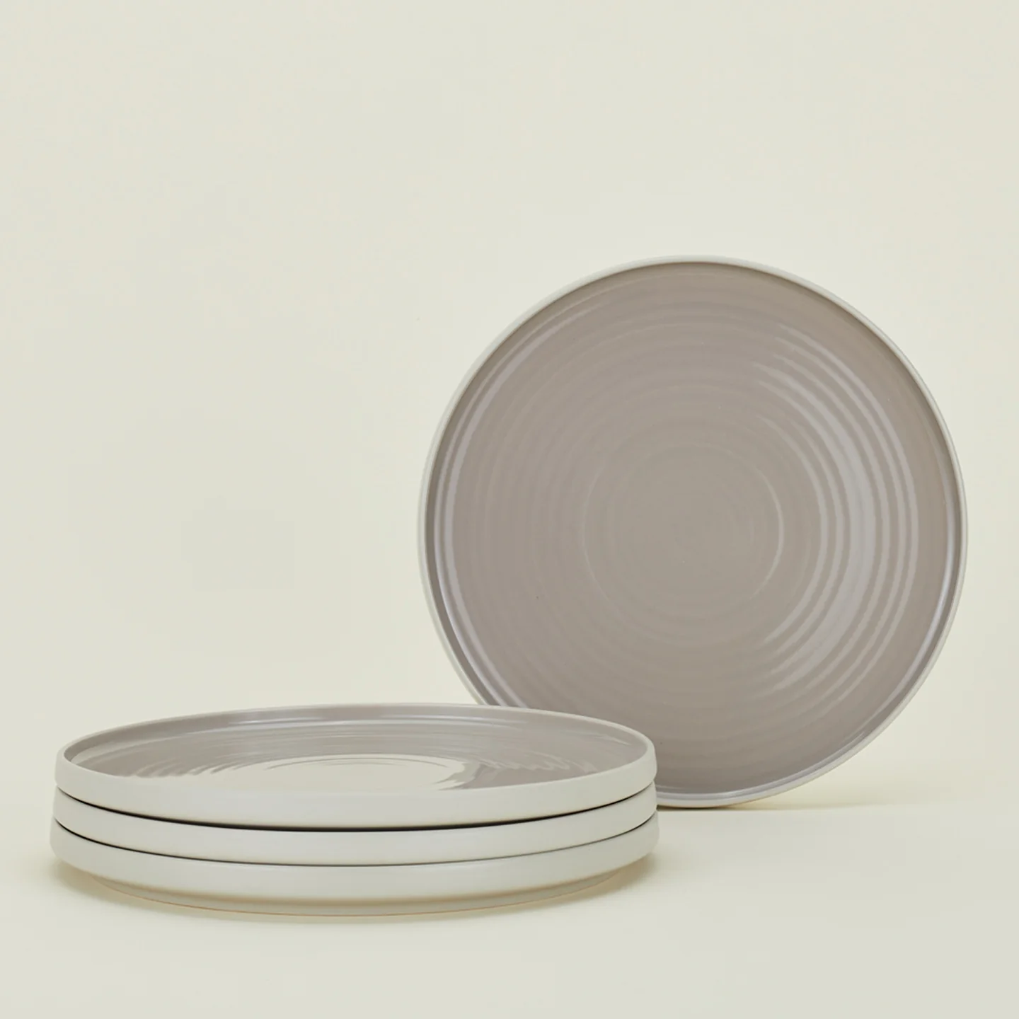 Essential Dinnerware, 16 Piece Set - Light Grey - Image 5