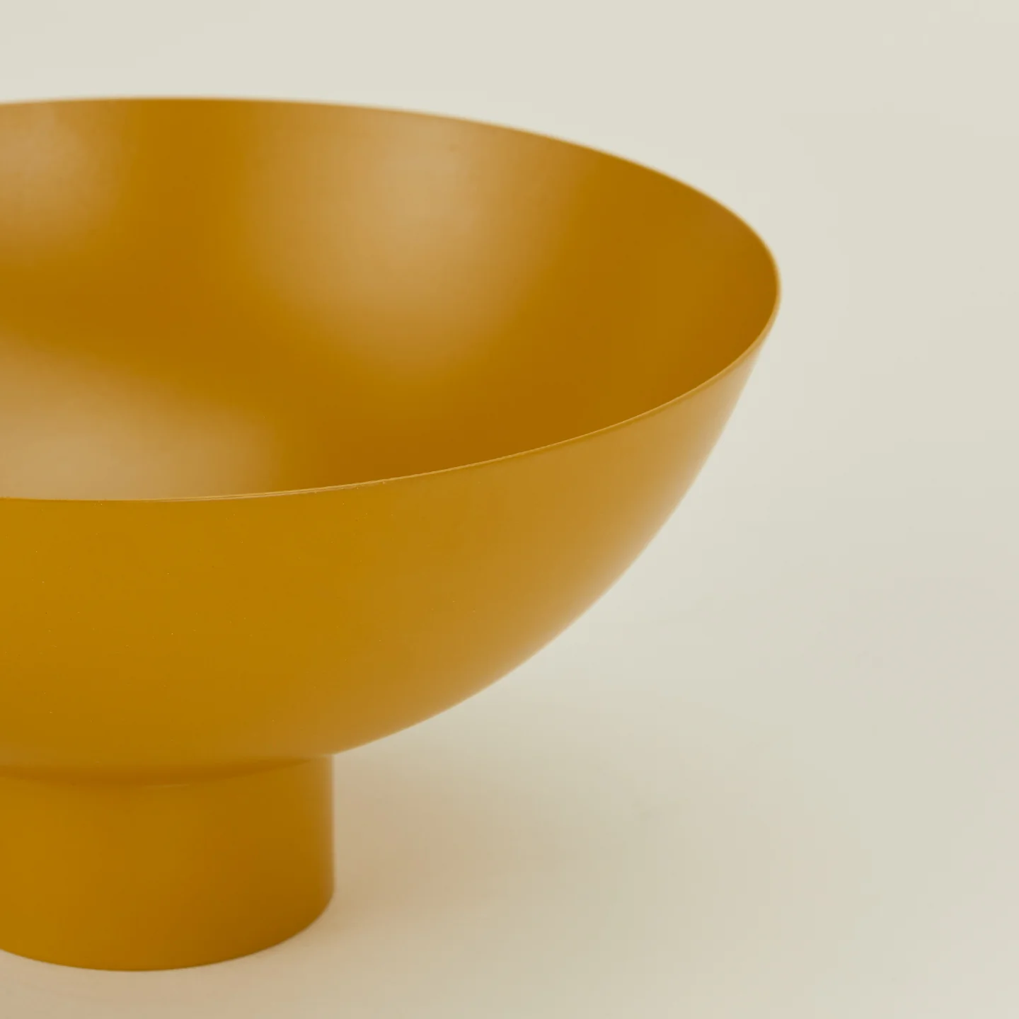 Essential Footed Bowl - Mustard - Image 3