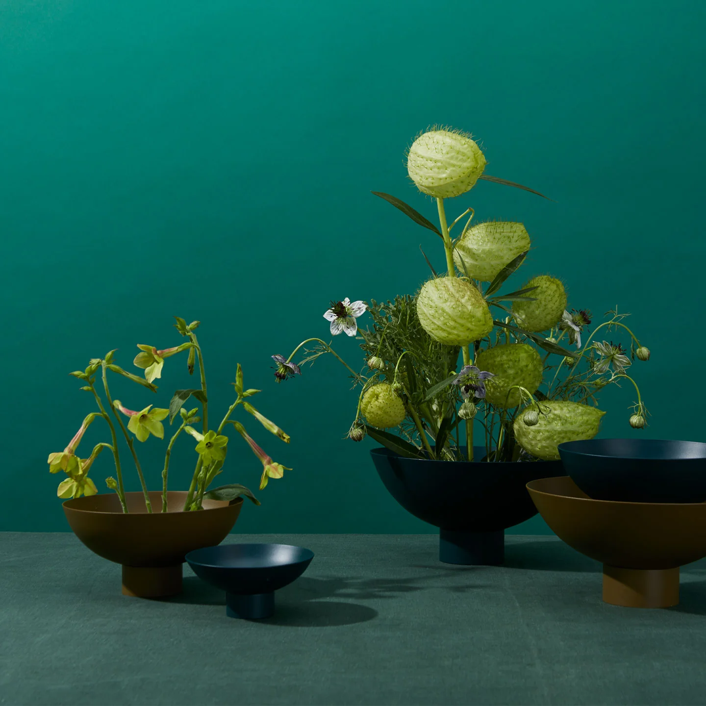 Essential Footed Bowl - Peacock - Image 4