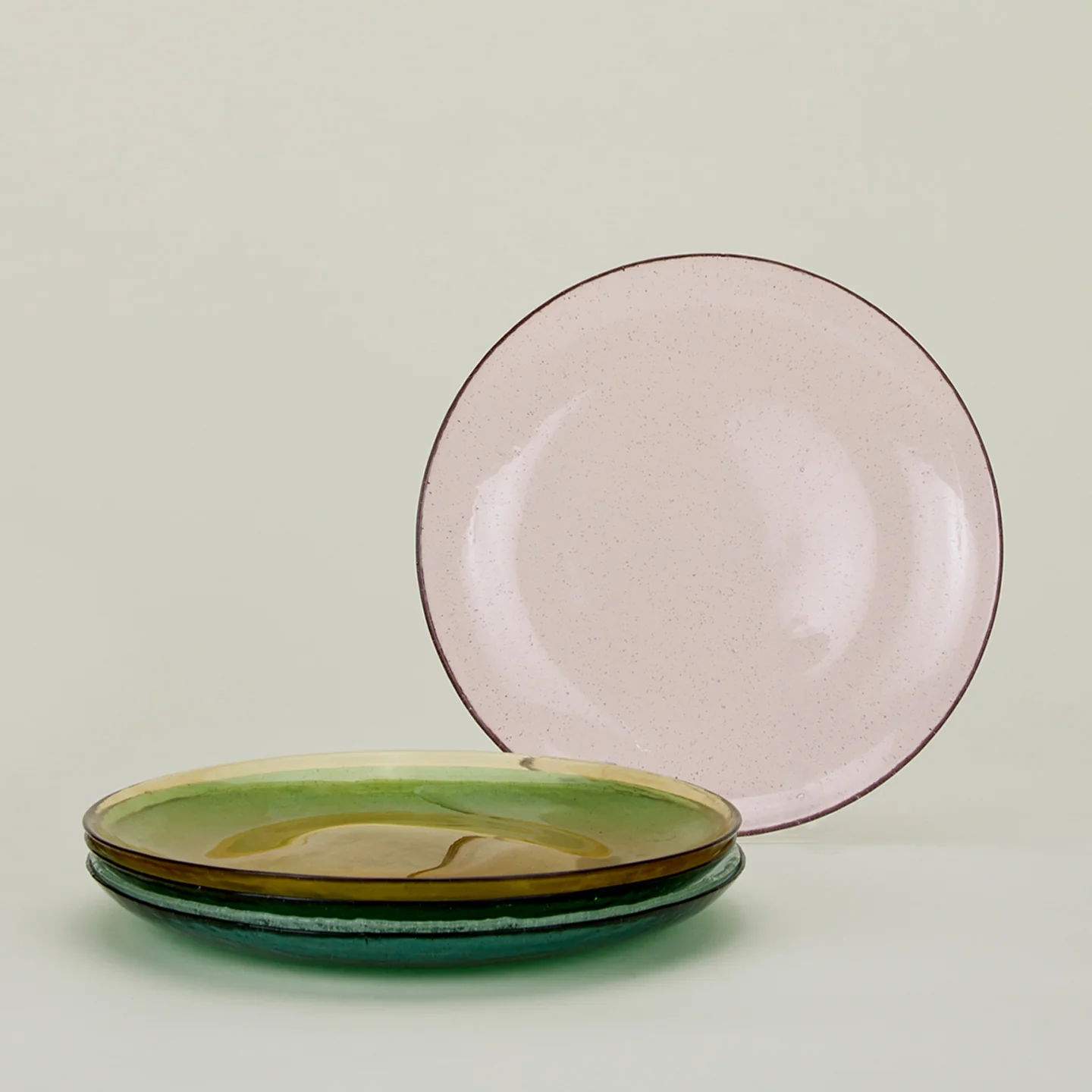 Glass Dinner Plate - Clear - Image 6