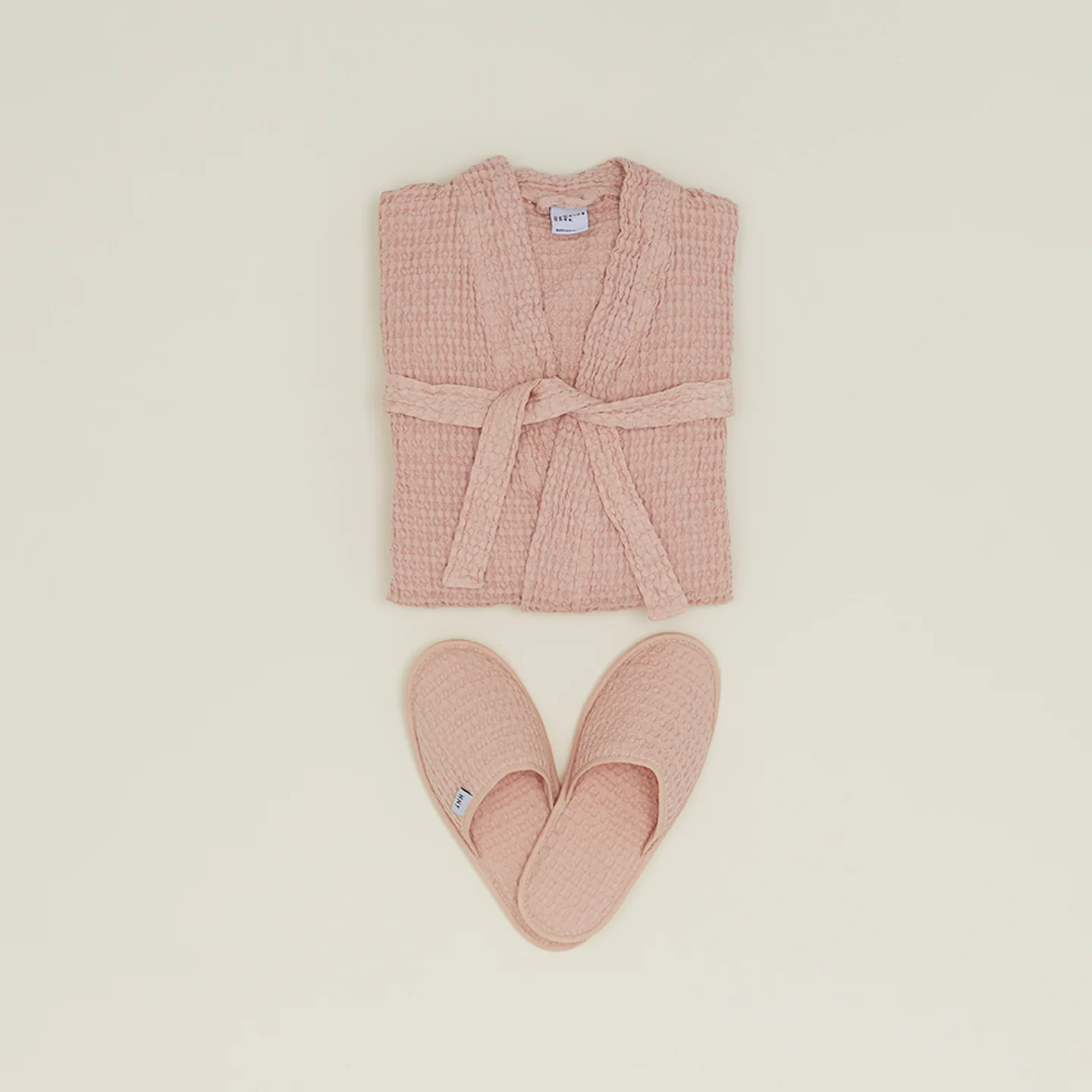 Simple Waffle Slippers - Blush - Image 3