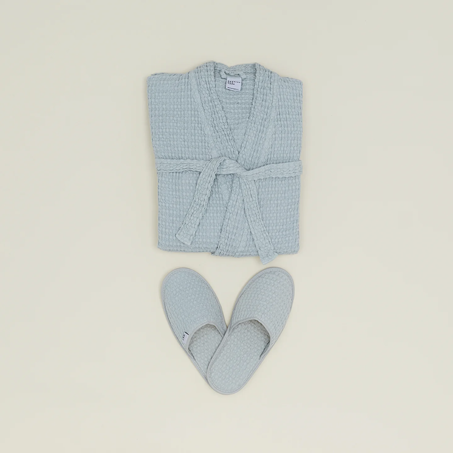 Simple Waffle Slippers - Sky - Image 3