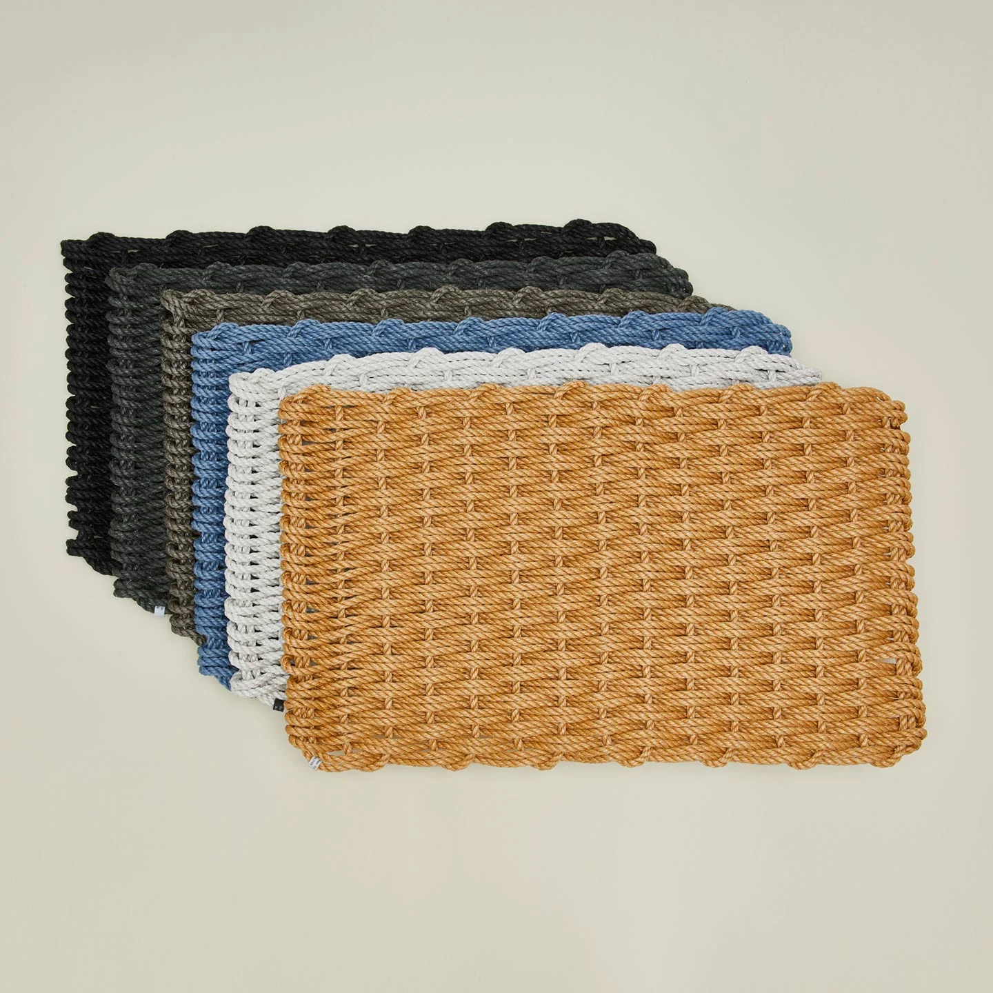 Woven Rope Doormat - Sky - Image 3